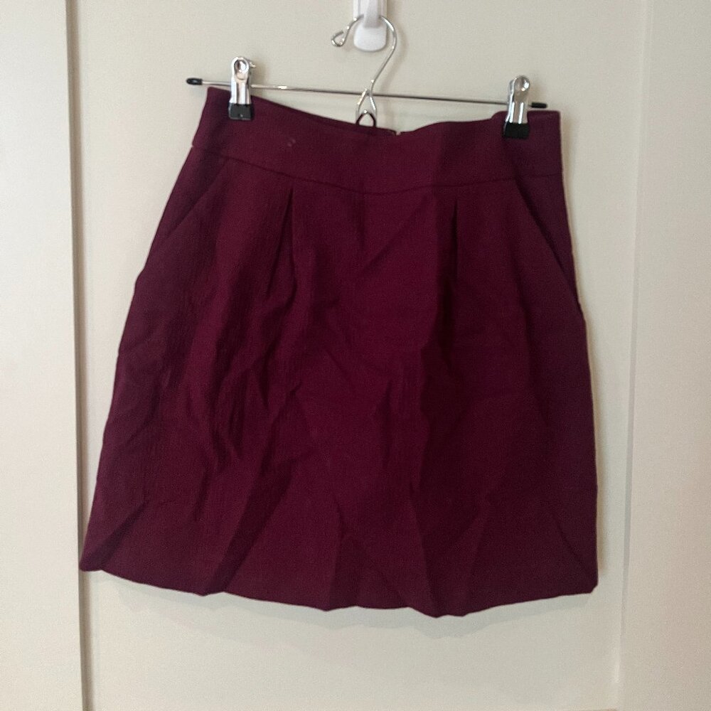 Magenta Loft skirt for work
